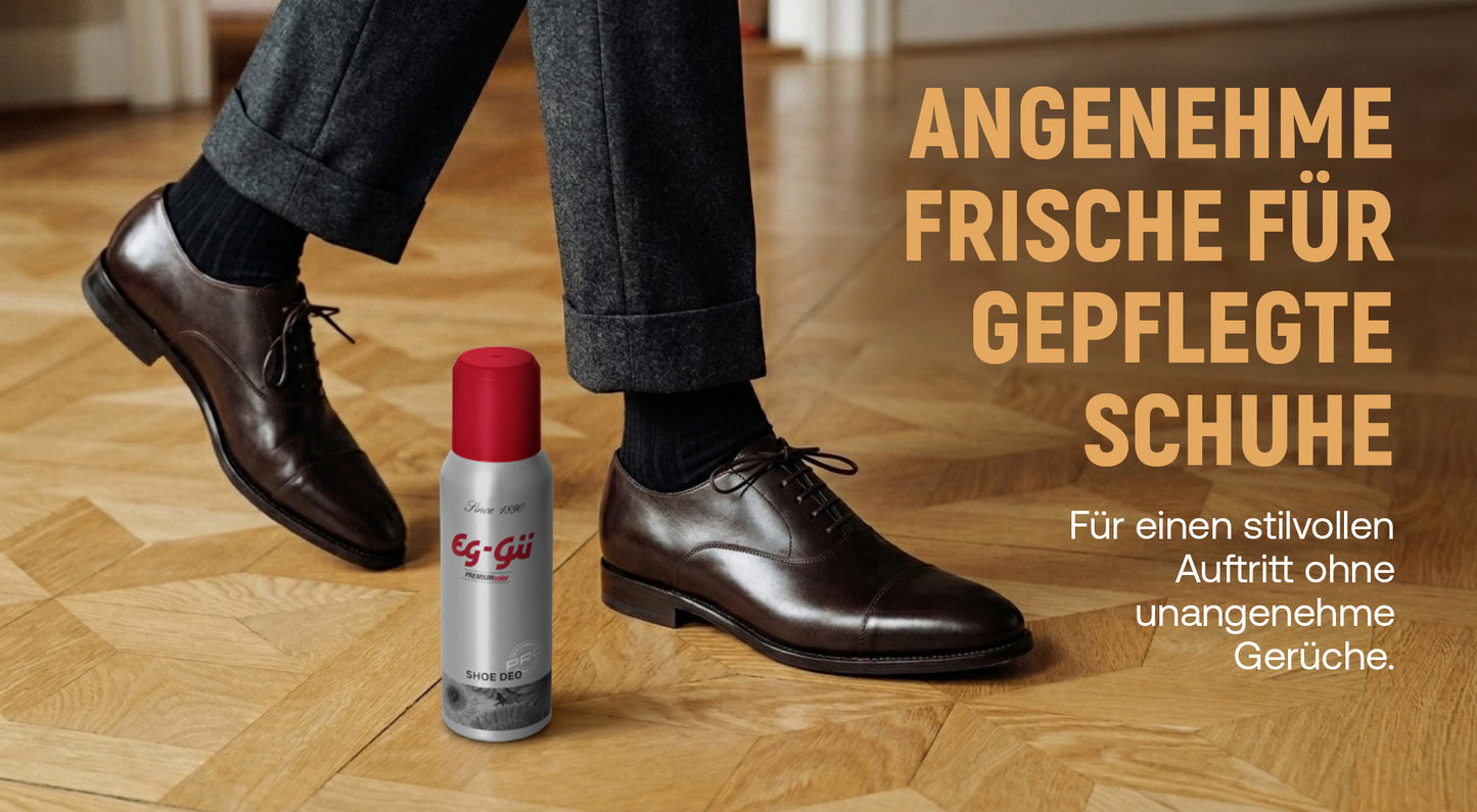 EG-GÜ Shoe Deo 125 ml Produktinformationen zur Schuhfrische