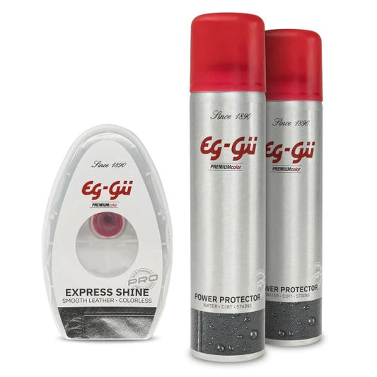 Ensemble éponge auto-brillante et protecteur de puissance Express Shine incolore