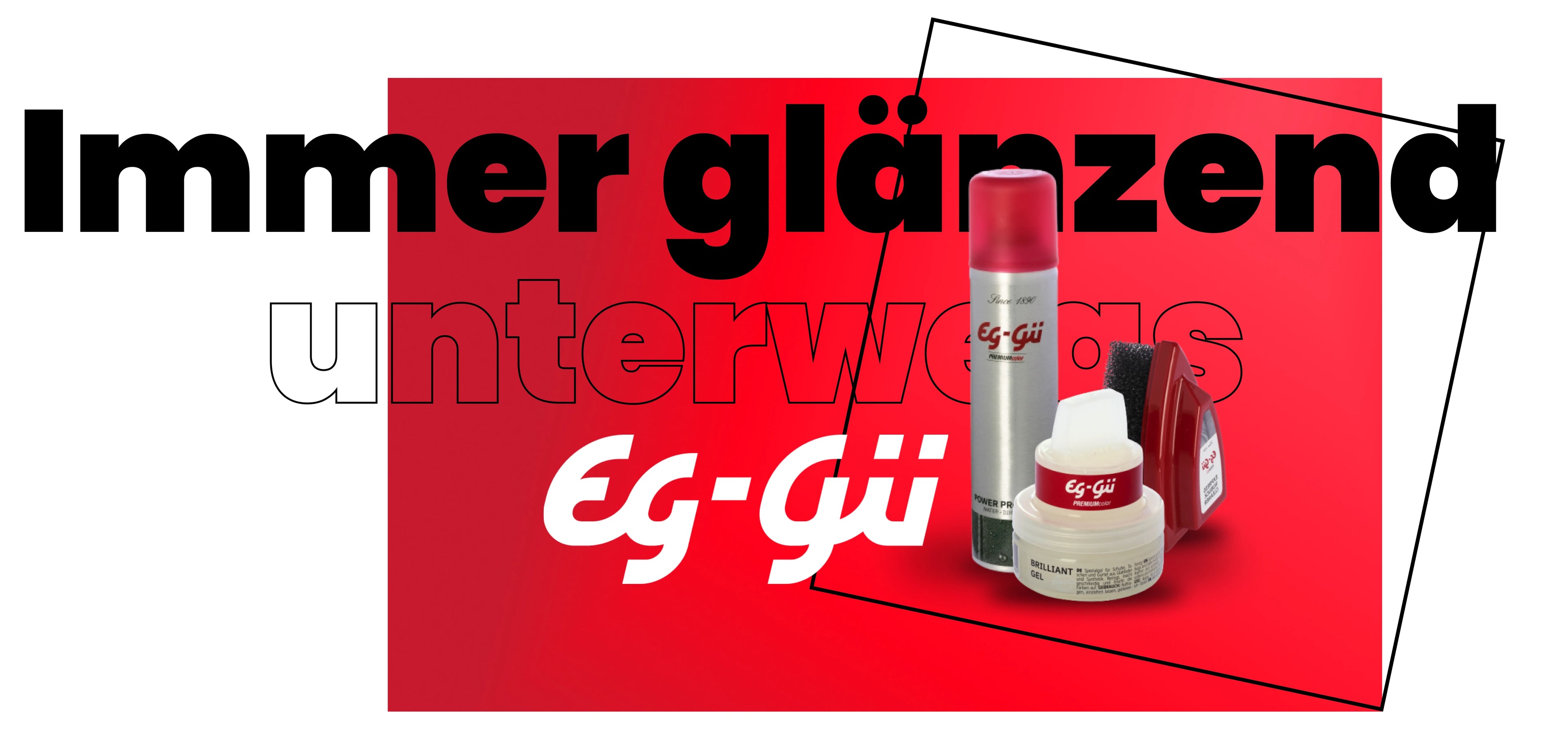 EG-GÜ Schuhpflege für Reinigung, Pflege und Schutz