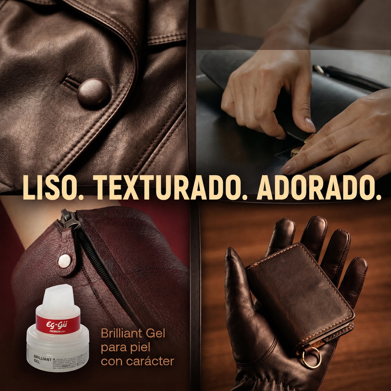 Brilliant Gel 50 ml – cuidado incoloro del cuero