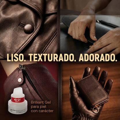 Brilliant Gel 50 ml – cuidado incoloro del cuero