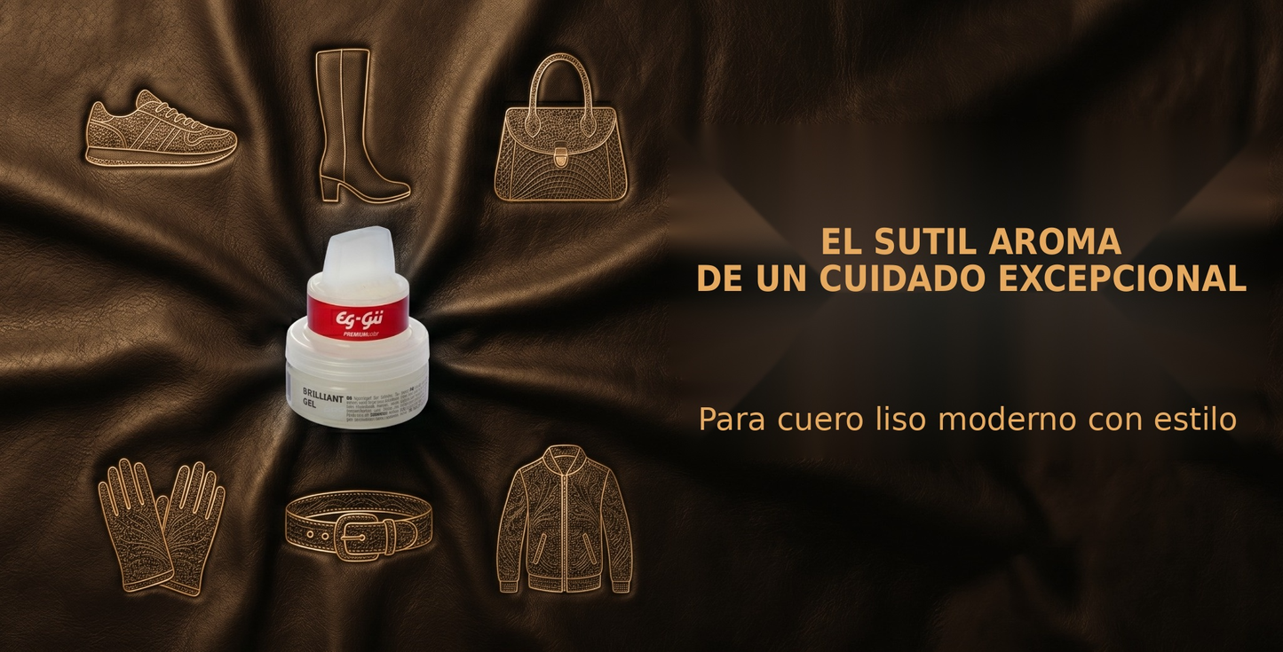Brilliant Gel 50 ml – cuidado incoloro del cuero