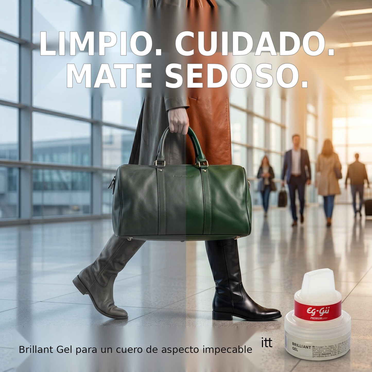 Brilliant Gel 50 ml – cuidado incoloro del cuero