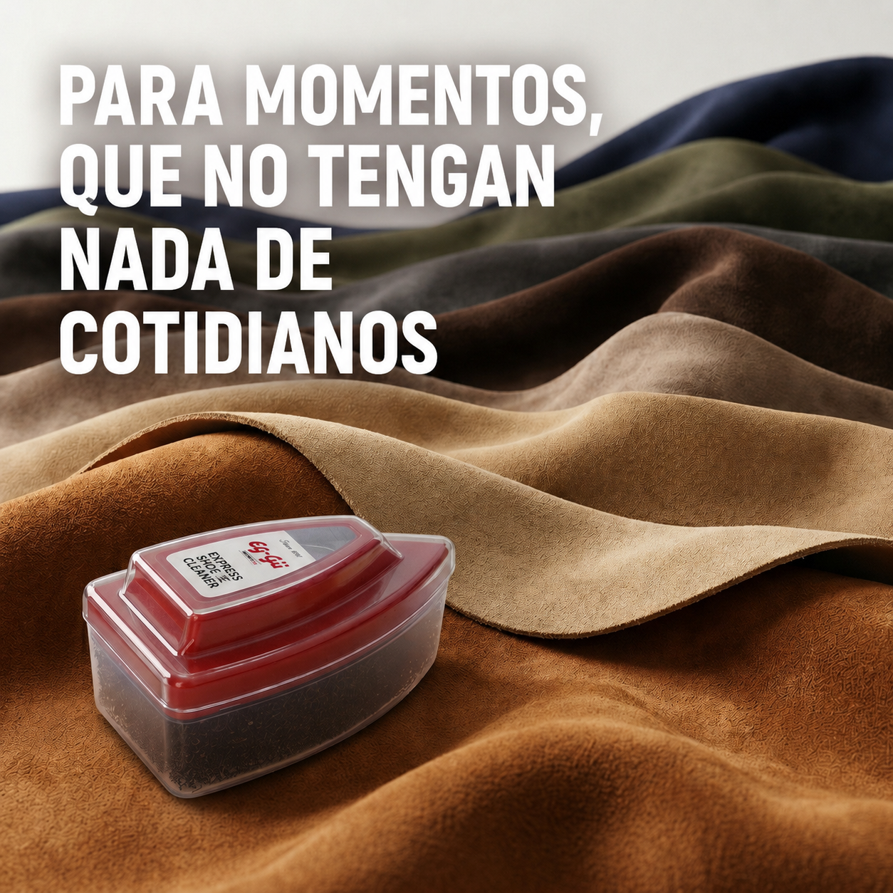 Express Nubuk Cleaner para cuero afelpado