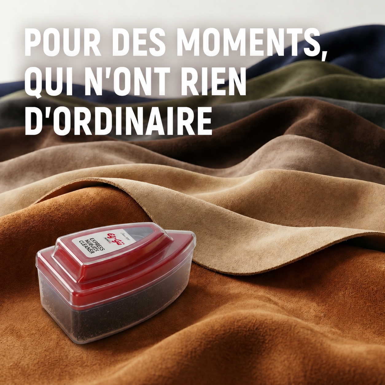 Express Nubuck – Nettoyant pour nubuck et cuir velours