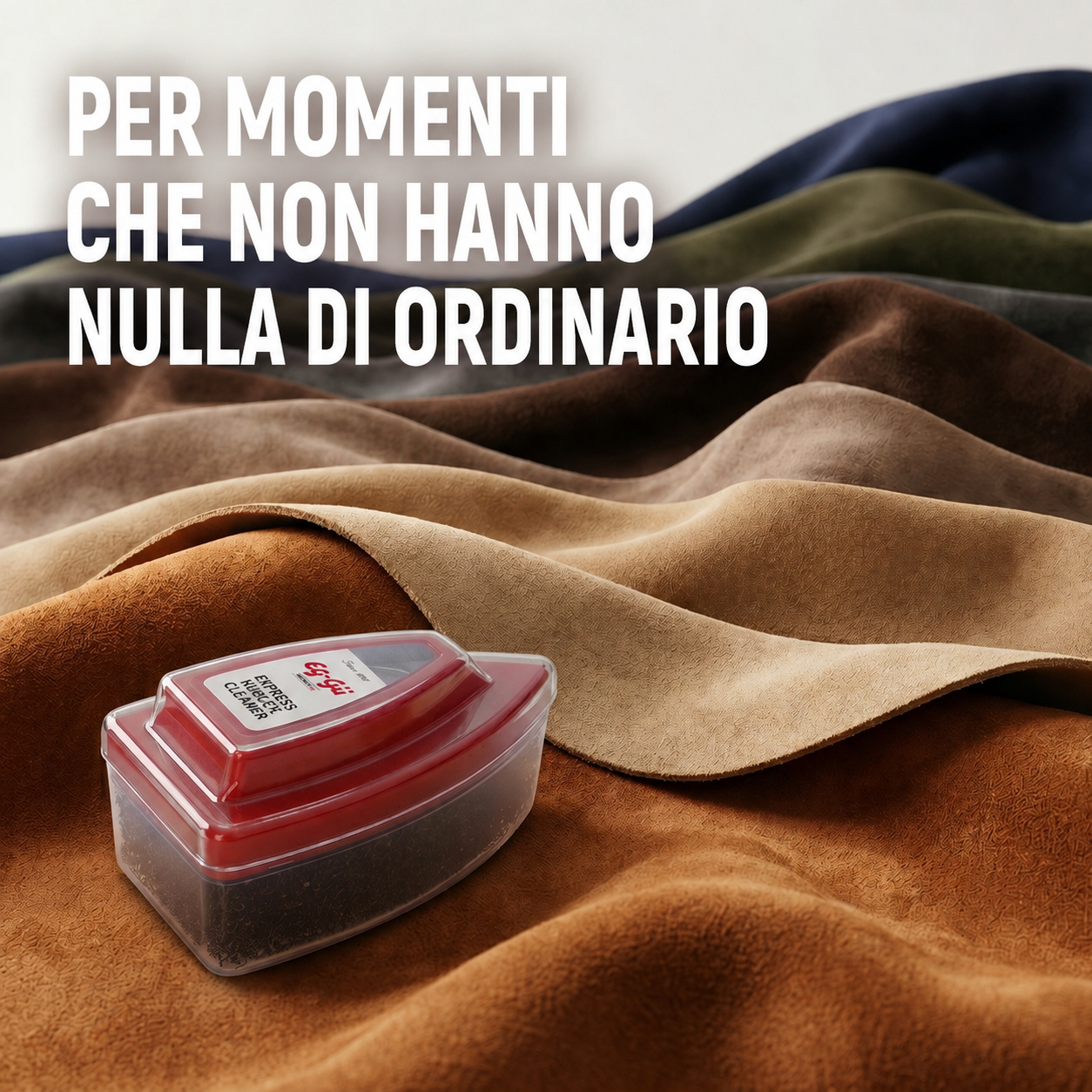 Express Nubuk – detergente per pelle scamosciata