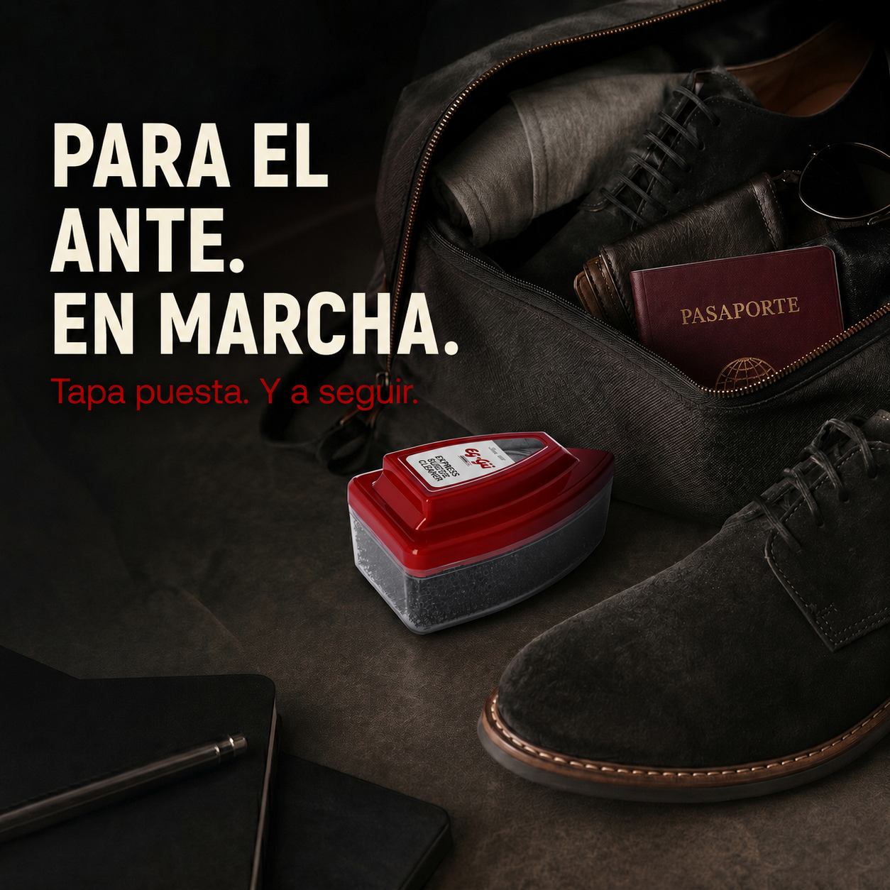 Express Nubuk Cleaner para cuero afelpado