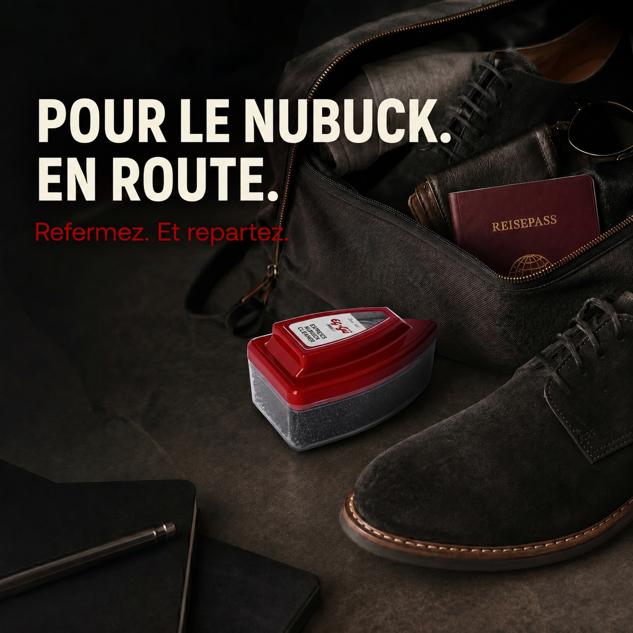 Express Nubuck – Nettoyant pour nubuck et cuir velours