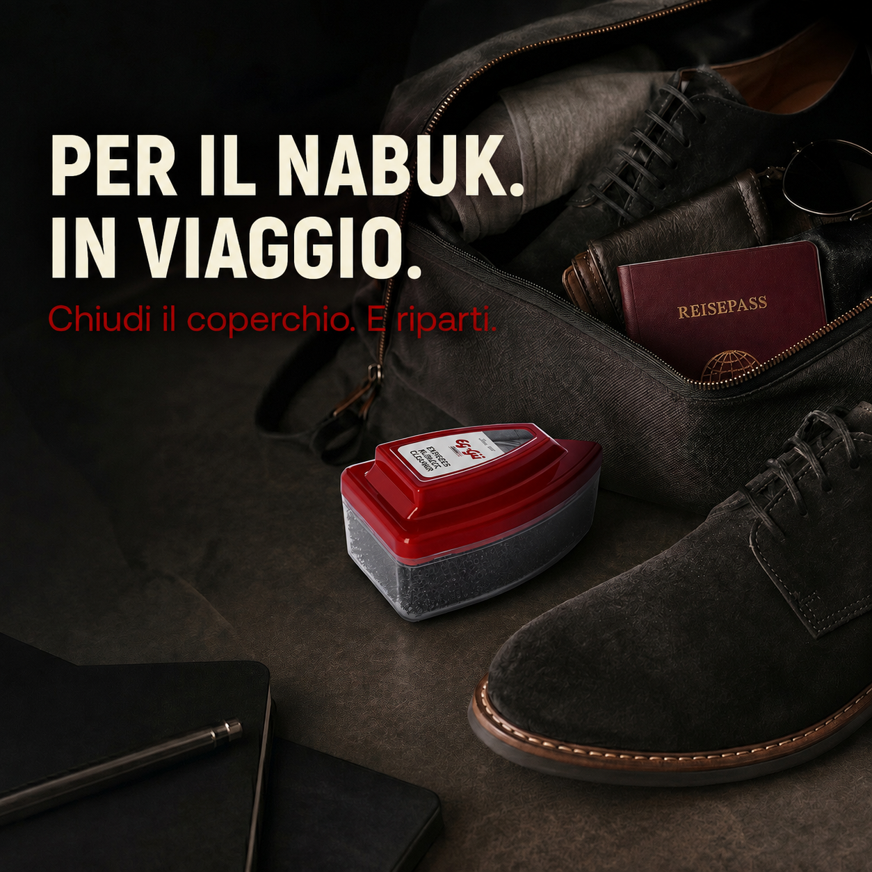 Express Nubuk – detergente per pelle scamosciata