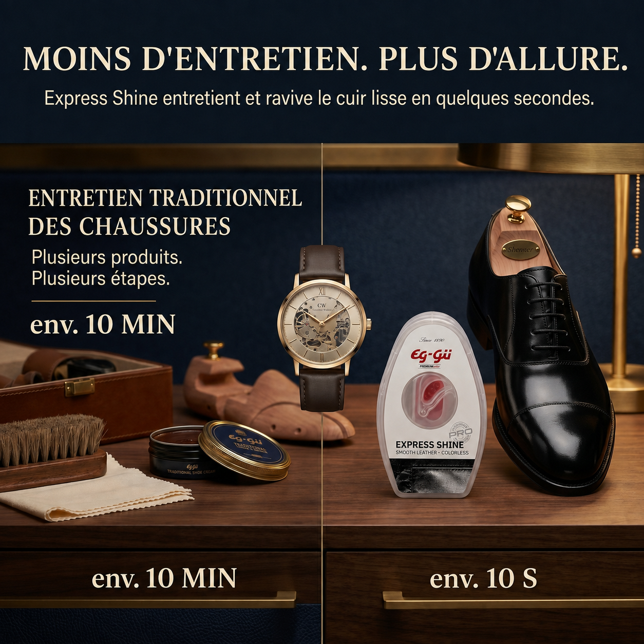 Express Shine 6 ml – Éponge autolustrante