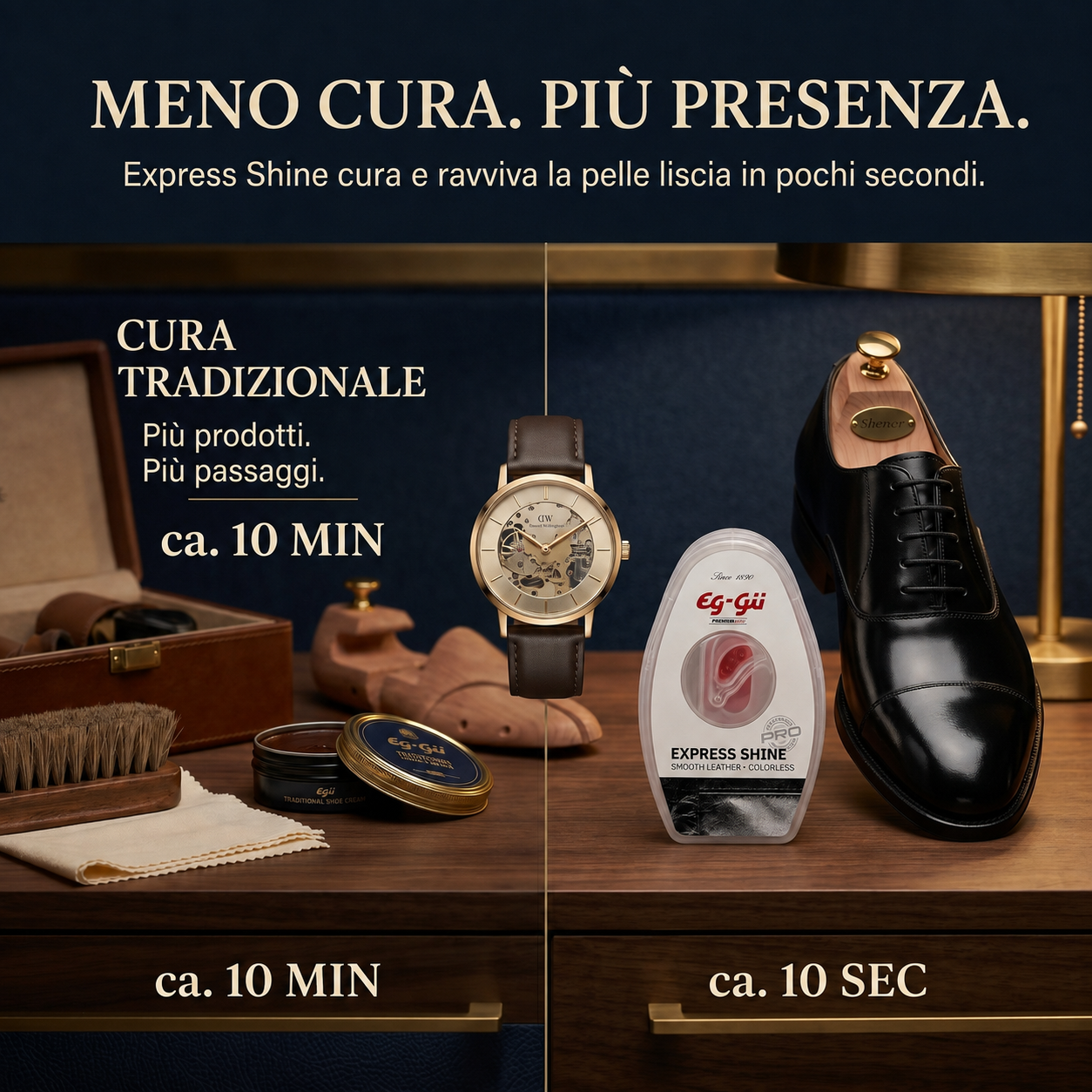 Express Shine – spugna autolucidante 6 ml