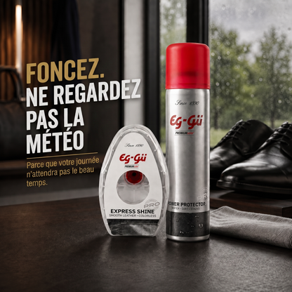 Set incoloro Express Shine esponja autobrillante & Power Protector