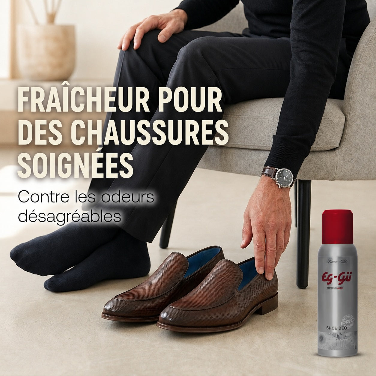 Shoe Deo 125 ml – Spray fraîcheur pour chaussures