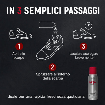 Shoe Deo 125 ml – spray refrescante para calzado