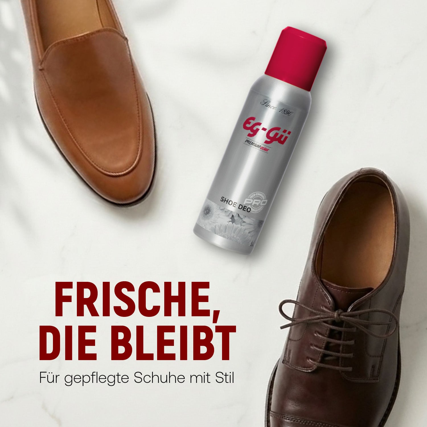 Imagen de detalle de EG-GÜ Shoe Deo 125 ml para la higiene del calzado