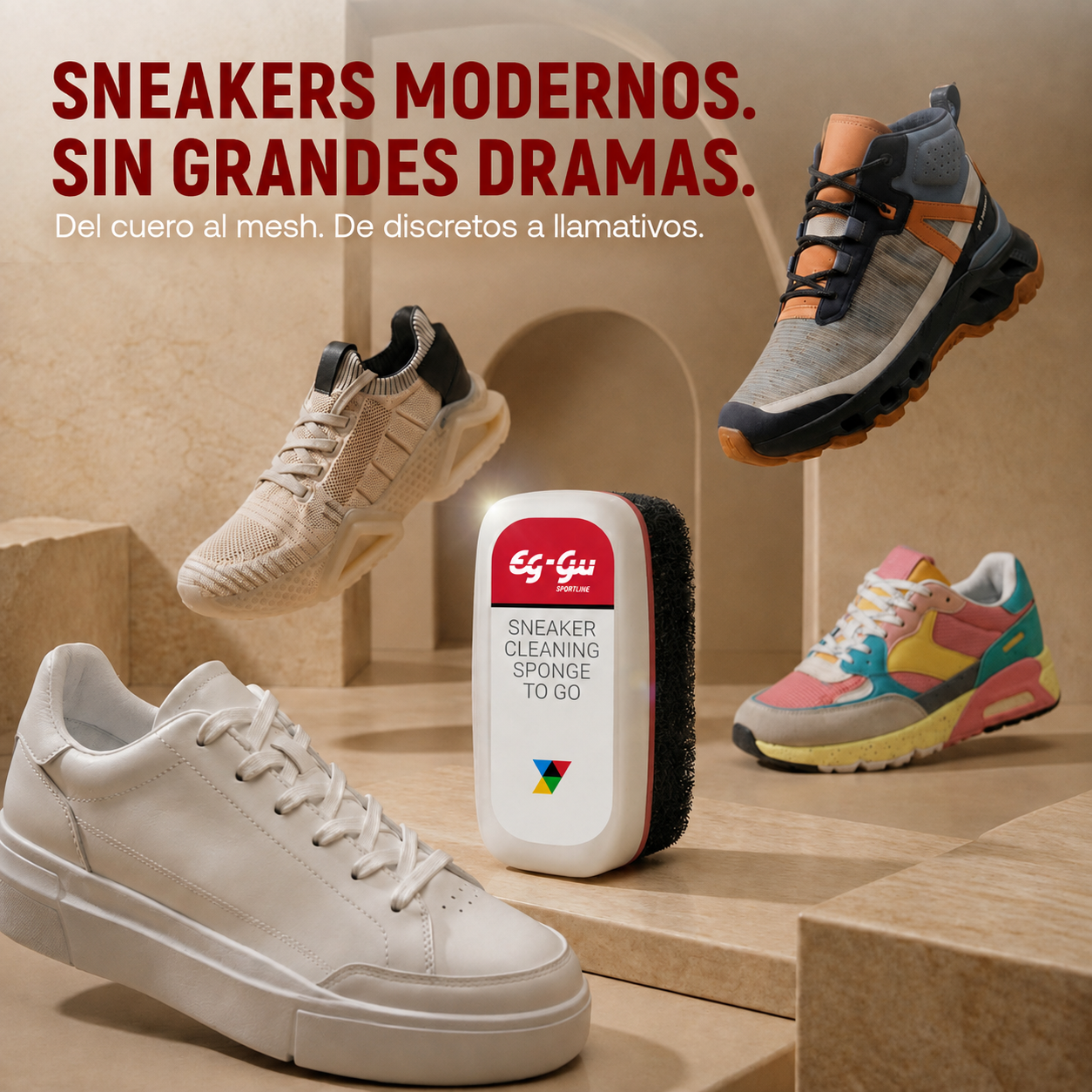Sneaker Cleaning Sponge To Go 75 ml