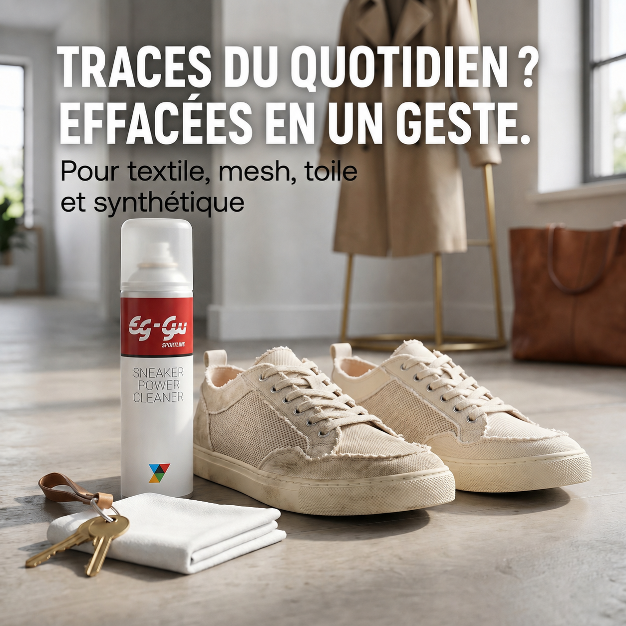 Sneaker Power Cleaner 250 ml – Nettoyant pour baskets