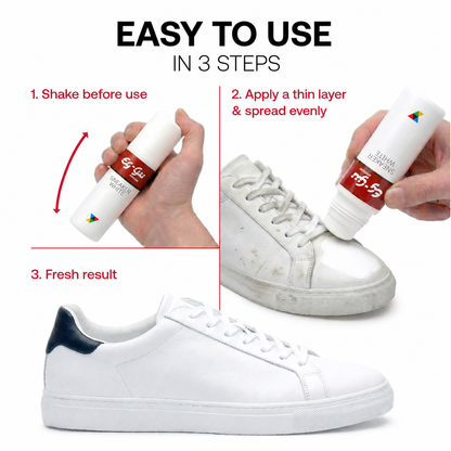 Sneaker White mit gratis Chamois-Reinigungstuch 75 ml