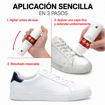 Sneaker White mit gratis Chamois-Reinigungstuch 75 ml