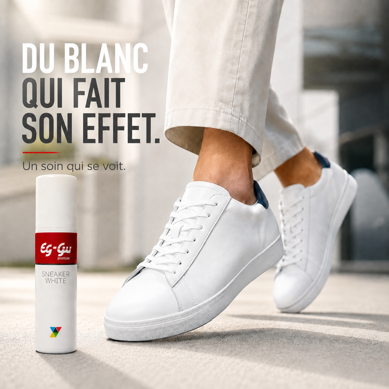 Sneaker White mit gratis Chamois-Reinigungstuch 75 ml