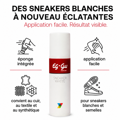 Sneaker White mit gratis Chamois-Reinigungstuch 75 ml