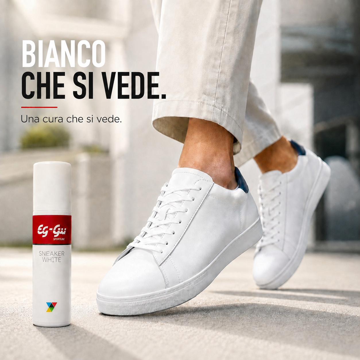 Sneaker White mit gratis Chamois-Reinigungstuch 75 ml