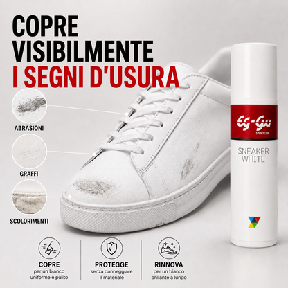 Sneaker White mit gratis Chamois-Reinigungstuch 75 ml