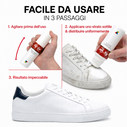 Sneaker White mit gratis Chamois-Reinigungstuch 75 ml