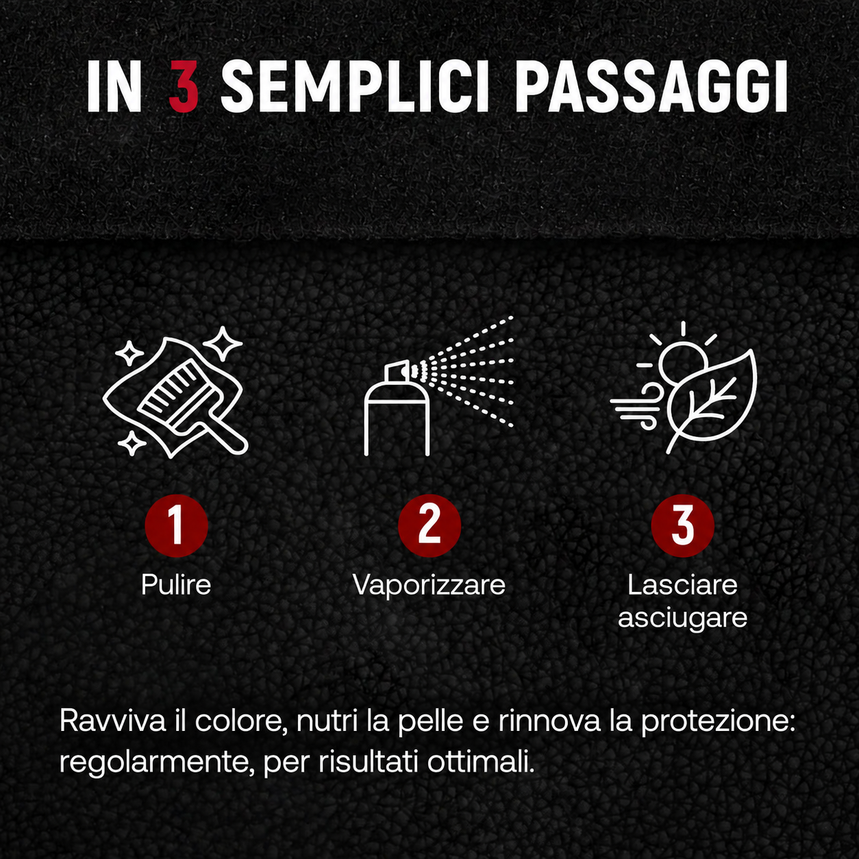 Spray trattamento Velour & Nubuk Black 250 ml