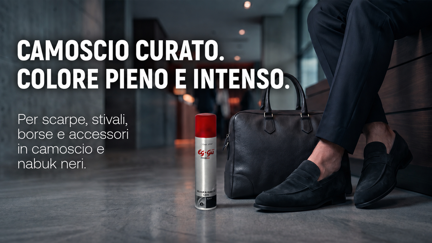 Spray trattamento Velour & Nubuk Black 250 ml