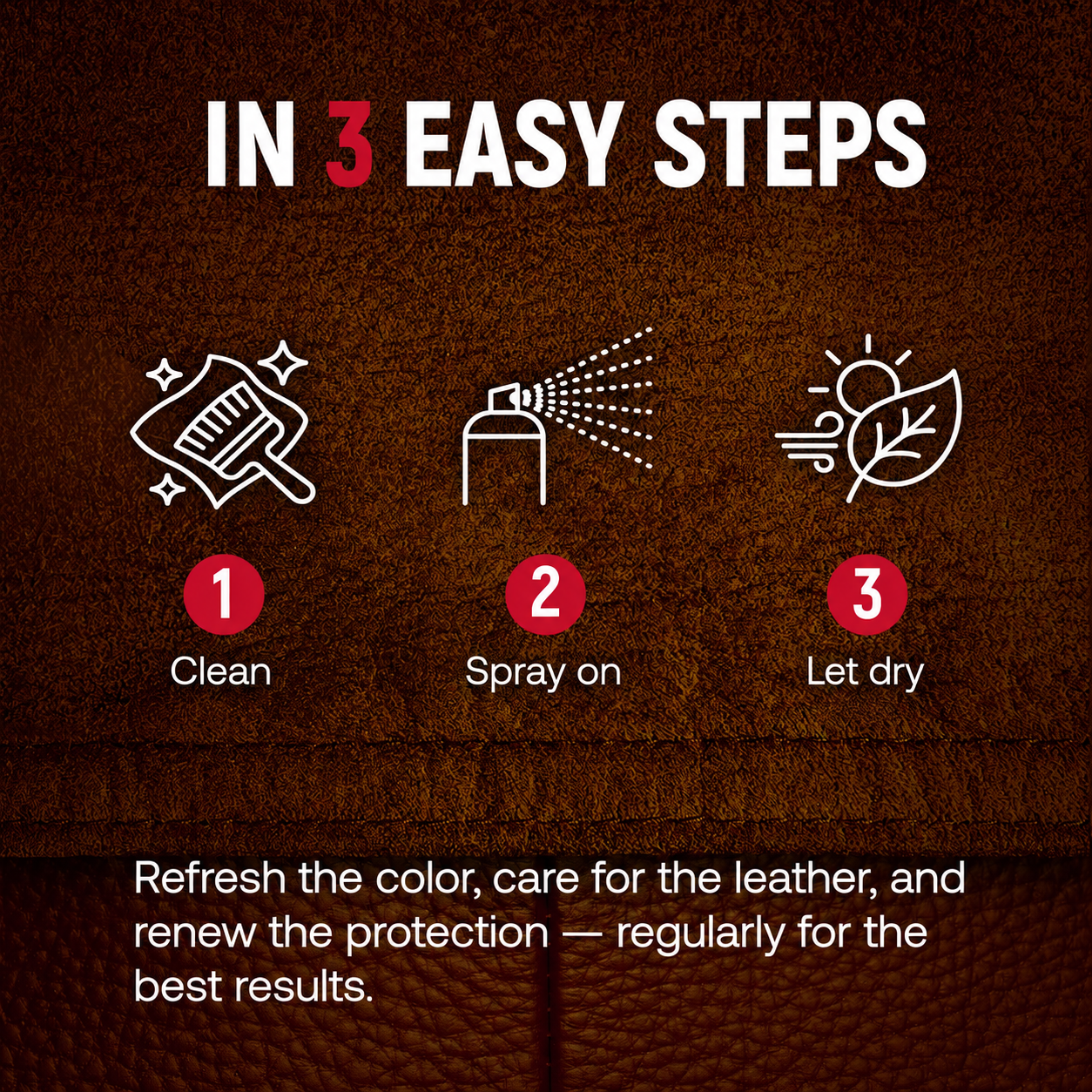 Velour & Nubuck Care Spray Dark Brown 250 ml