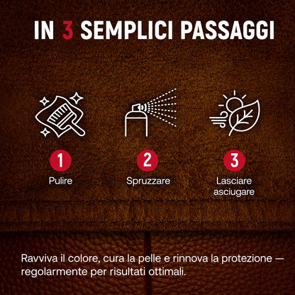 Spray trattamento Velour & Nubuk marrone scuro 250 ml