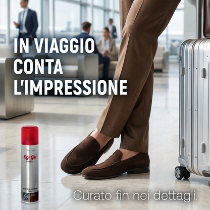 Spray trattamento Velour & Nubuk marrone scuro 250 ml