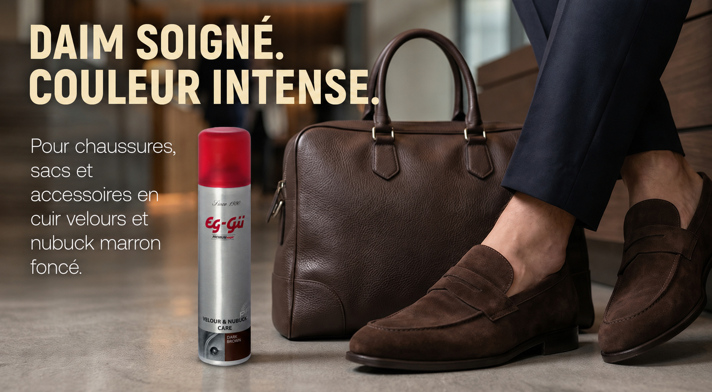 Spray d’entretien Velour & Nubuck marron foncé 250 ml