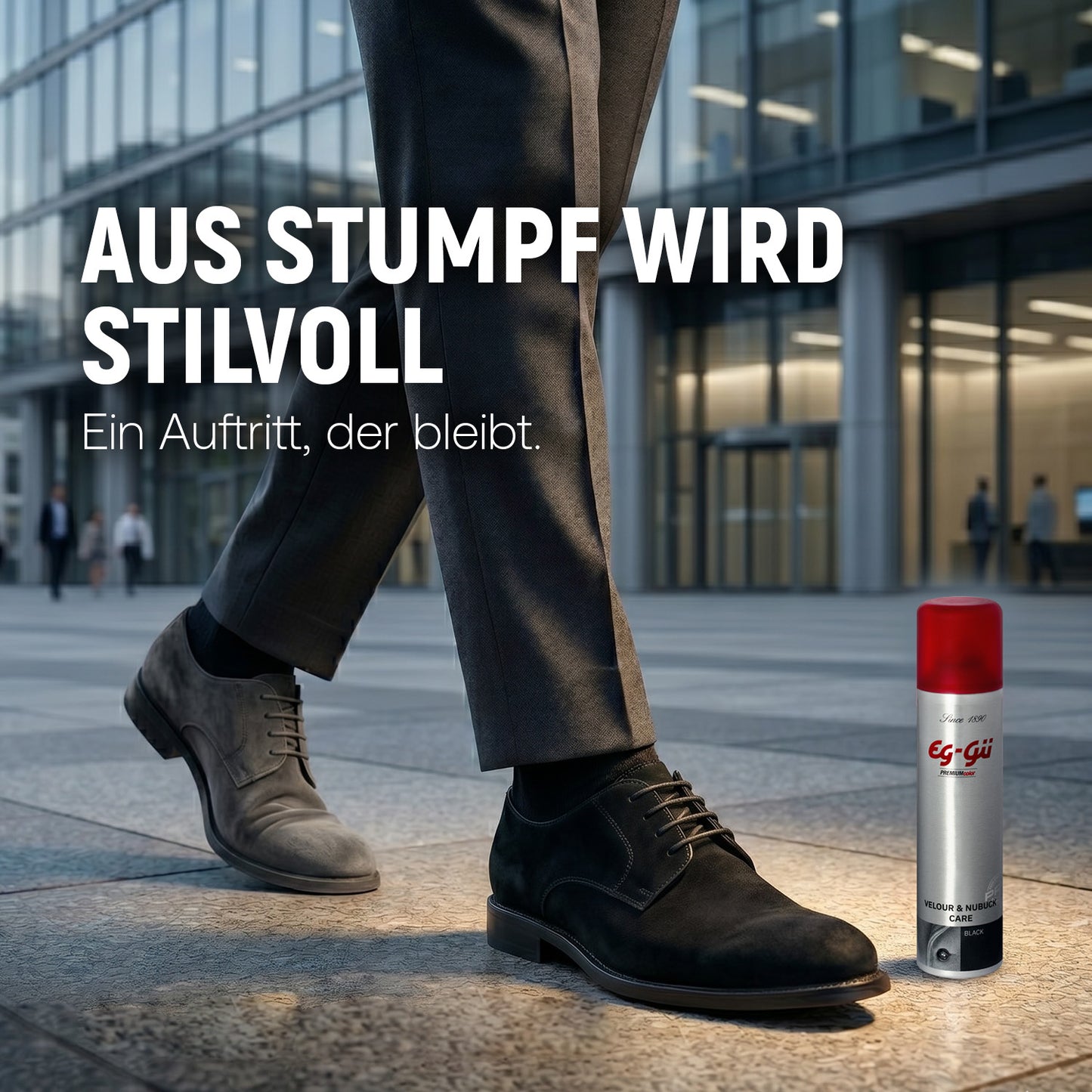 Velour & Nubuk Pflegespray Black 250 ml Anwendung und Pflege