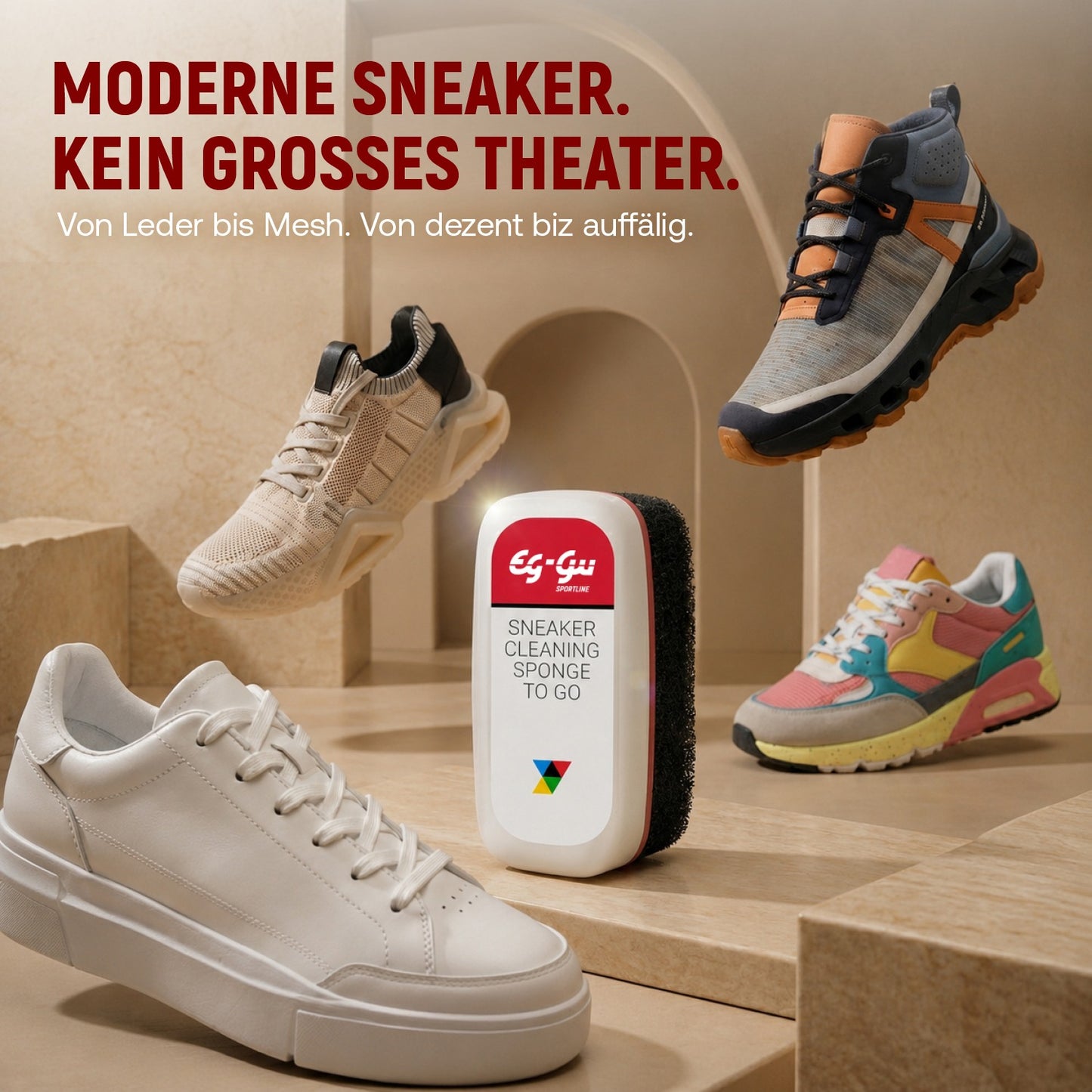 Sneaker Cleaning Sponge To Go 75 ml