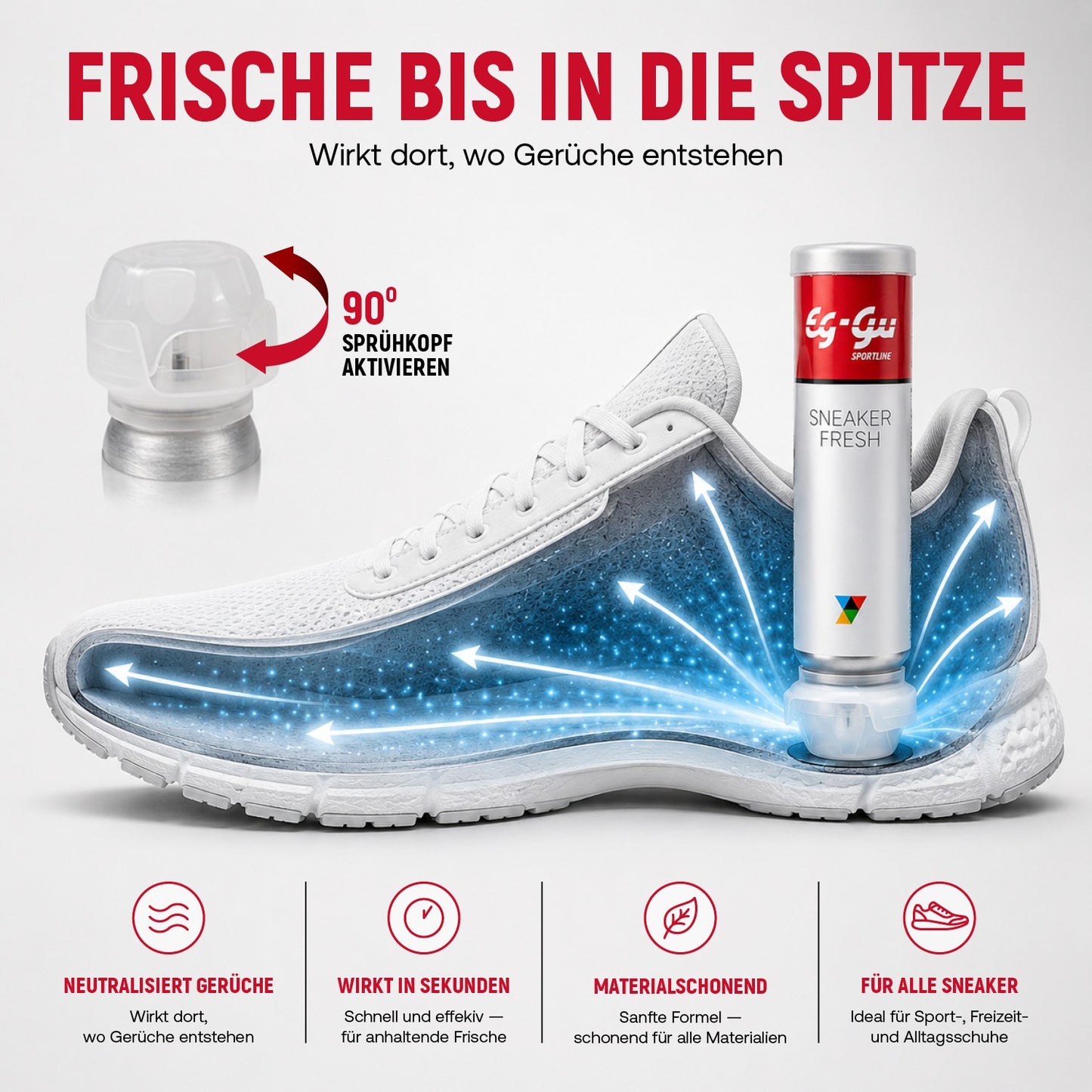 Sneaker Schuh Deo 100 ml