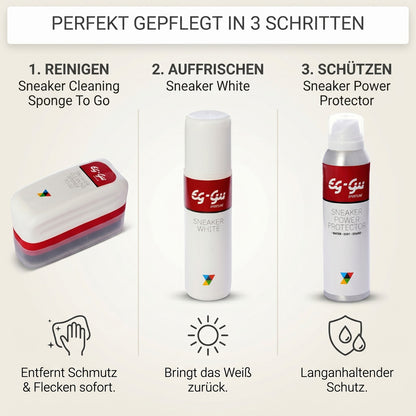 Sneaker Cleaner Set mit Sponge to go
