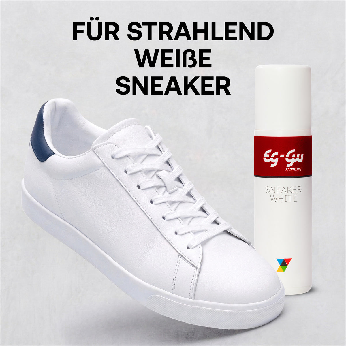 EG-GÜ Sneaker White 75 ml – optische Auffrischung von Flecken und kleinen Gebrauchsspuren